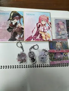 ホロライブ 色紙 キーホルダーなど°・*:.。.☆