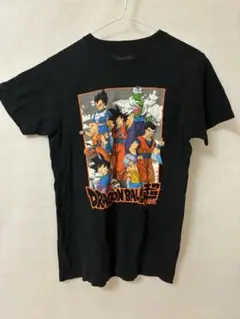 【ドラゴンボール超】Tシャツ 孫悟空 フロントプリント 黒 Sサイズ