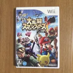 ニンテンドーWiiソフト　大乱闘　スマッシュブラザーズx