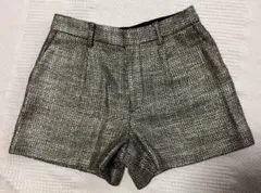 冬にタイツとブーツで◼︎Spick and Span ショートパンツ