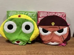 【新品、未使用品】ケロンモップ（アニマックス）ケロロ軍曹　ギロロ伍長　2個セット