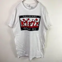 USA古着 00s キースヘリング風 デザイン Tシャツ