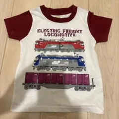 TRAIN GARAGE 貨物機関車 Tシャツ　100