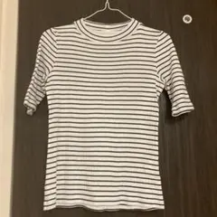 UNIQLO 半袖　ストライプ　トップス