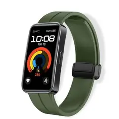 Huawei Band スマートウォッチ シリコン グリーン 交換 ベルト 軽量