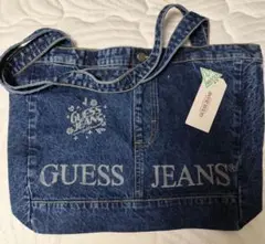 非売品 verdy guess japan ゲス デニム トートバッグ 冊子付き