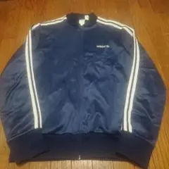 adidas atp ネイビー　/レア　胸ロゴ　M