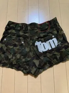 TOMMY 迷彩柄 ショートパンツ Mサイズ