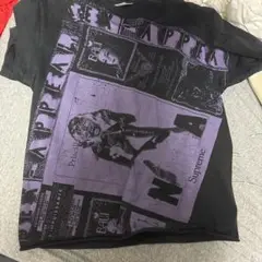Supreme collage tee black