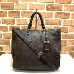 美品!PRADA レザー 2wayバッグ 4194