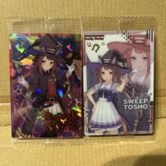 ウマ娘　ウエハース　カード　スイープトウショウ　2枚　勝負服