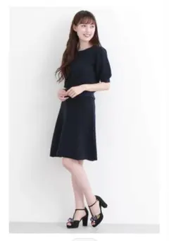 ジャガードニット　セットアップ　JILL by JILL STUART