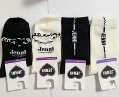 JENNI 靴下 ソックス 4足セット 19〜24cm
