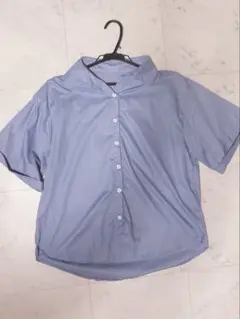 シャツ ブルー