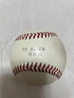 NPB 公式野球 硬式ボール ファウルボール 2013.8.28