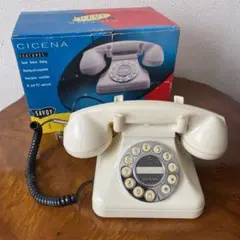 電話機 CICENA SAVOY プッシュフォン アンティーク レトロ