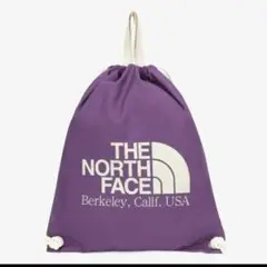 THE NORTH FACE 紫 ドローストリングバッグ