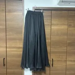 イージーパンツ　カジュアルパンツ　フレア　スカートパンツ