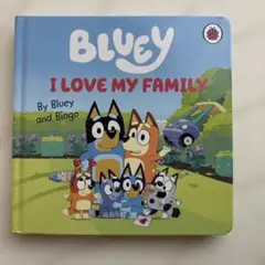 Bluey I love my family（英語絵本）