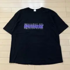 8.8 FASHION MNOVIAEAB デカロゴTシャツ ブラック 4XL