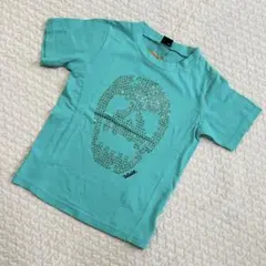 新品未使用タグ付き　RAD CUSTOM スカル半袖Tシャツ　110　BEBE
