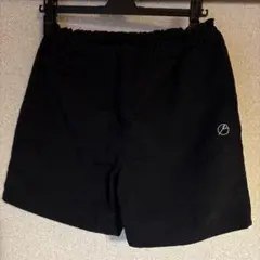 afugi(オウギ)撥水ナイロンショートパンツ　ブラック(BLACK)