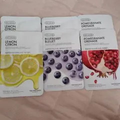 THE FACE SHOP シートマスク 3種セット計6枚