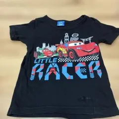 ベビードール　カーズ　リトルレーサー Tシャツ 100cm 黒