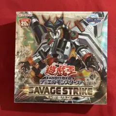遊戯王　サベージストライク　1BOX 日版　シュリンク付き