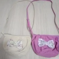 おそろい ショルダーバッグ KP DECO 姉妹