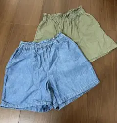 UNIQLO & GU ショートパンツ　2枚セット　130cm