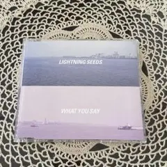 Lightning Seeds / What you say CD シングル