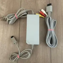 任天堂 Wii ACアダプター　三色コード　動作確認済み　純正 ①