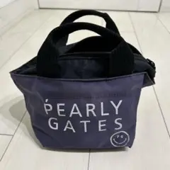 PEARLY GATES 小型バッグ ネイビー