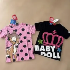 【新品】BABY DOLL 半袖Tシャツセット 120cm