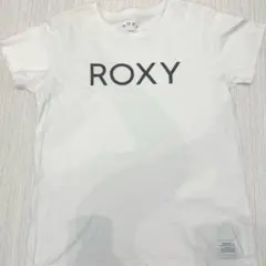 ROXY ロゴプリント Tシャツ ホワイト