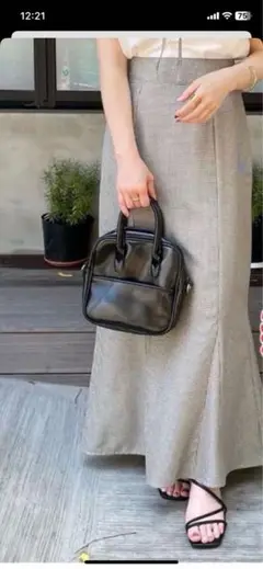 しまむら lunacion velle コラボ千鶴マーメイドスカート M