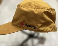 PEACE ワークキャップ マスタード