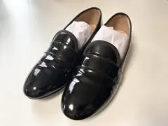 FABIO RUSCONI エナメルローファー　バレエ　オペラ　スリッポン