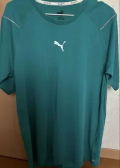 PUMA ランニングTシャツ XL ターコイズ