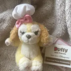 香港ディズニー ダッフィーとフレンズ クッキー チェーンマスコット ぬいぐるみ