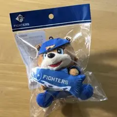 鎌スタ カビー　ぬいぐるみキーチェーン　しゃけまる　北海道日本ハムファイターズ