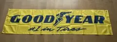 フラッグ　45×180㎝　GOOD YEAR イエロー(A×）