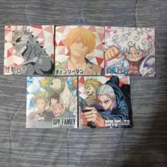 ナツコミ　ツインステッカー　5つセット