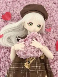 ドールサイズのフロアマット　クッションつき