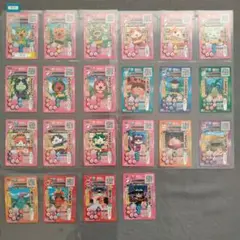 妖怪ウォッチ「ともだちウキウキペディア」データカードダス　MYW 22種コンプ
