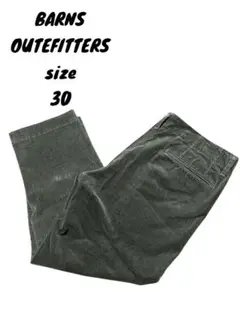 BARNS OUTEFITTERS バーンズ　コーデュロイ　クロップドパンツ