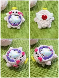 たまごっちパラダイスカバー　521 ピンクてんしちゃん