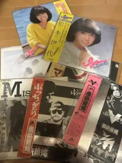 【7点セット】レコード　松本伊代　米米CLUB