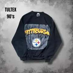 90s USA製 NFL チームロゴスウェット ピッツバーグスティーラーズ